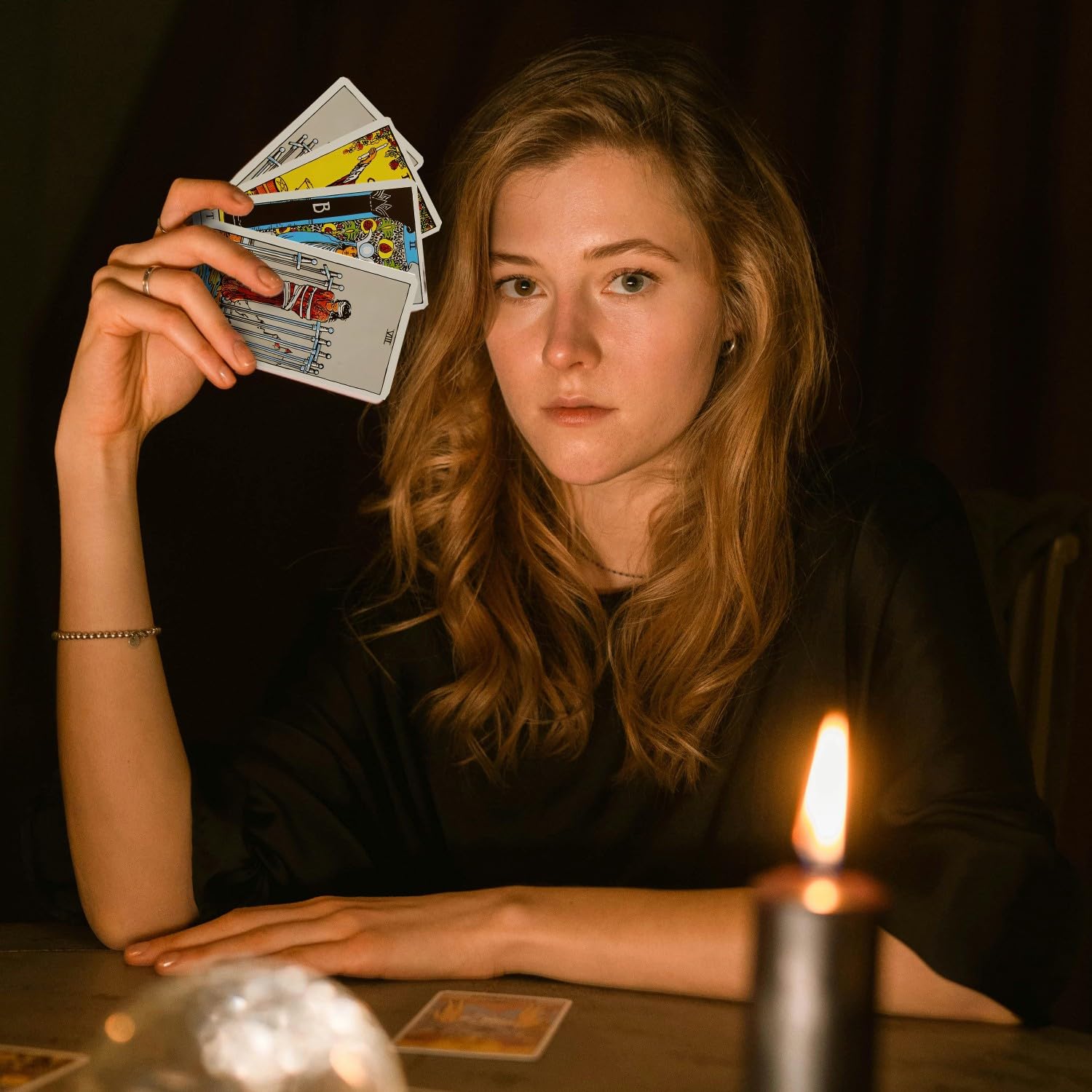 Retoo Karty do gry Tarot 78 kart Jeźdźców z instrukcjami dla doświadczonych i początkujących