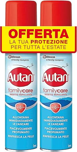 Autan Family Care Spray Repelente de Insectos y Antimosquitos