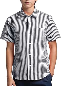 トップス Homble nino Side Zip Shirt / STRIPE Amazon.com: Spring&Gege Boys Button Down Dress Shirt Short