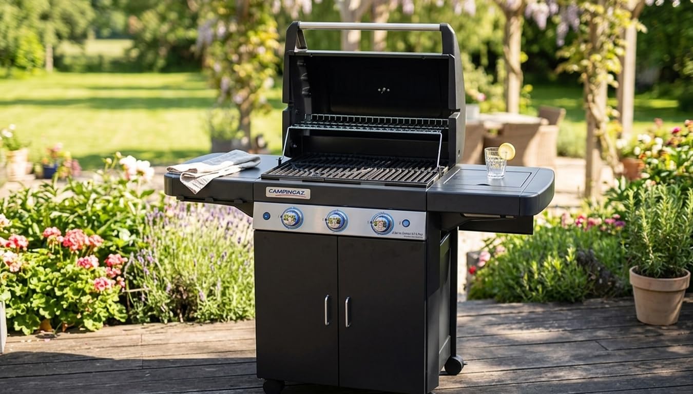 G GRIMALDI 5010004797 Kit 3 Manopole Barbecue Compatibile con Campingaz Xpert 100 Xpert 200 — Manopole Controllo Gas BBQ — Ricambio Comandi Barbecue