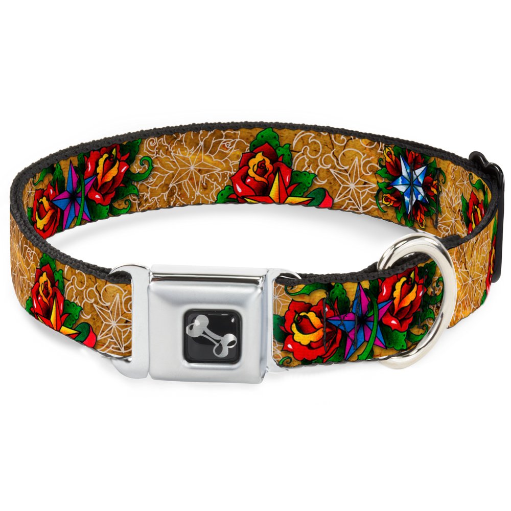 Collier de Chien Buckle Down Dc-w32026-m pour les Balades en Ville et Sorties au Parc