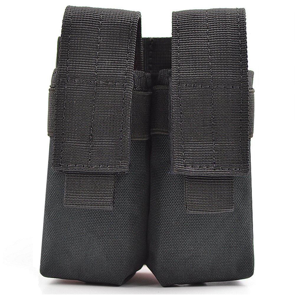 Amazon.co.jp: Bakle マガジンポーチ ハンドガン 2連 マグポーチ