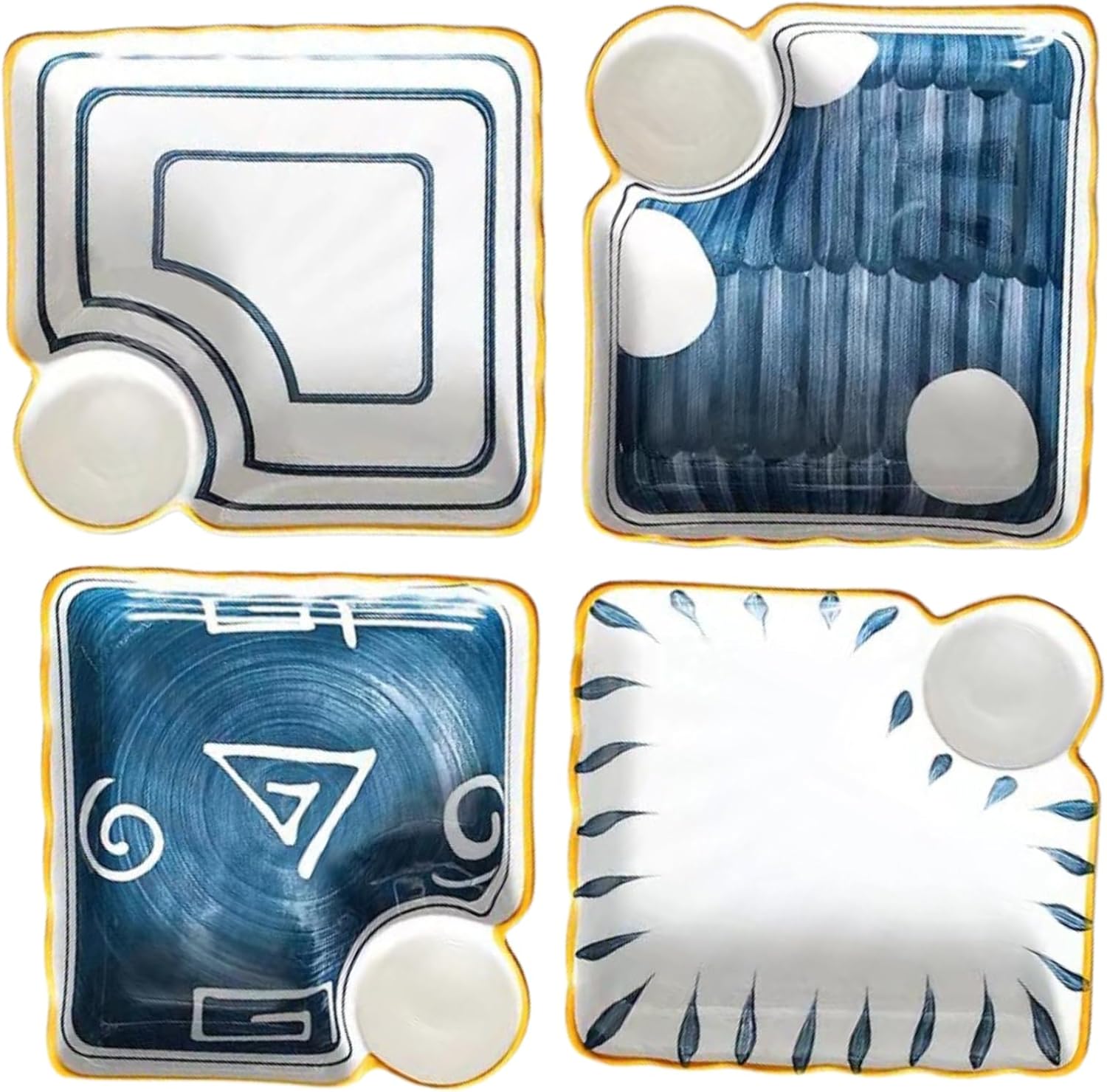 Dumpling Plate Set (4 pieces)