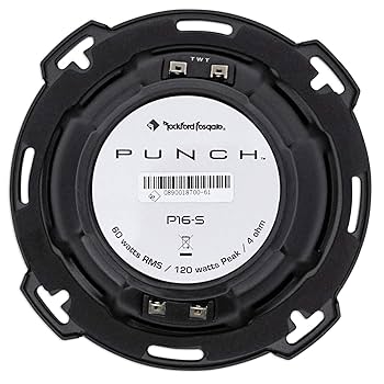 Amazon | Rockford Fosgate P16-Sパンチ 6インチ 240w カー