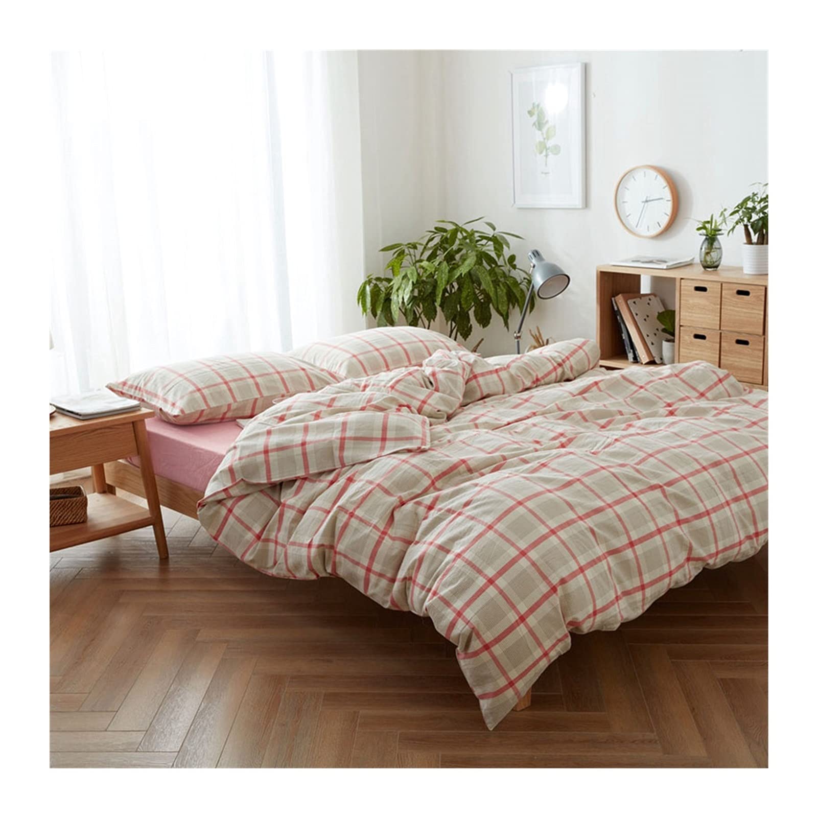 Housse de couette en doux coton lavé pour savourer le bonheur d'être chez soi