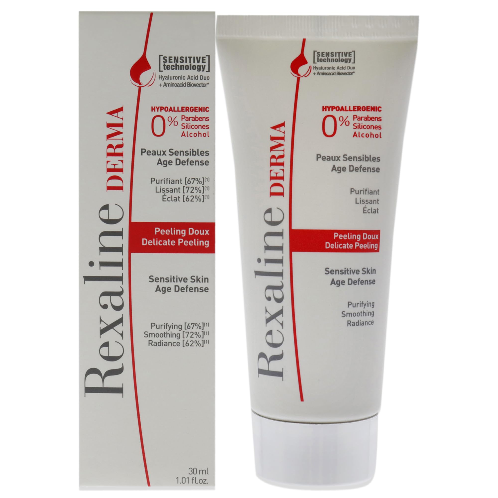 Derma Delicate Peeling - Purifying - Smoothing - Radiance - Anti-Aging Face Peeling With Hyaluronic Acid