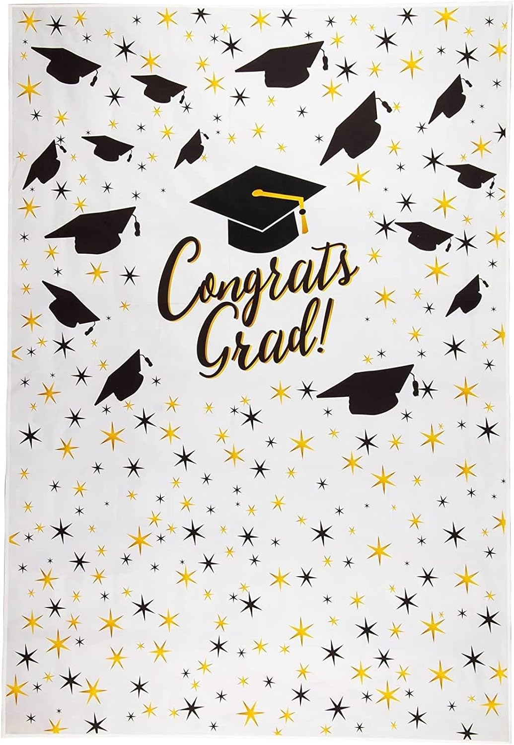 Class of 2023 Congrats Grad Graduation Photo Backdrop for Parties and Celebrations (5x7 Feet)