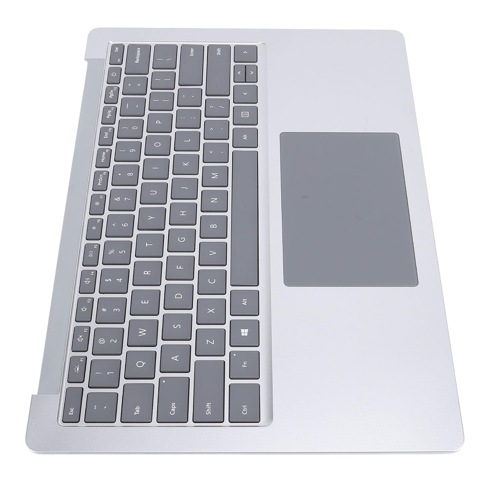 Generic Laptop Palm Rest Keyboard -Touchpad Montaż, Wygodne staż Klawiatury Laptop Palm Resort dla Akcesoriów (SILVER)