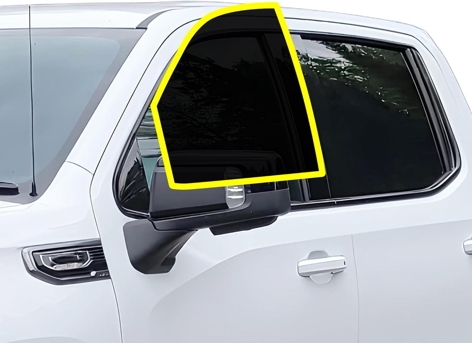 BOGAR TECH DESIGNS - Precut Front Premium Nano-Ceramic Window Film Tint Kit Compatible with GMC Sierra 1500 Crew Cab 2019-2024, 5%
