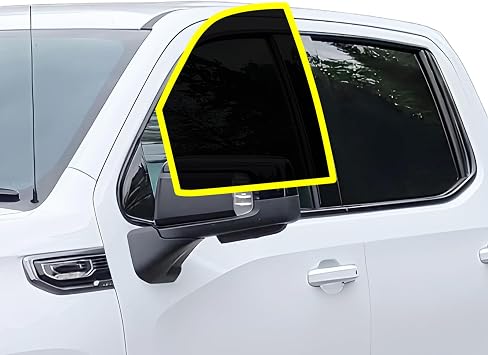 BOGAR TECH DESIGNS - Precut Front Premium Nano-Ceramic Window Film Tint Kit Compatible with GMC Sierra 1500 Crew Cab 2019-2024, 15%