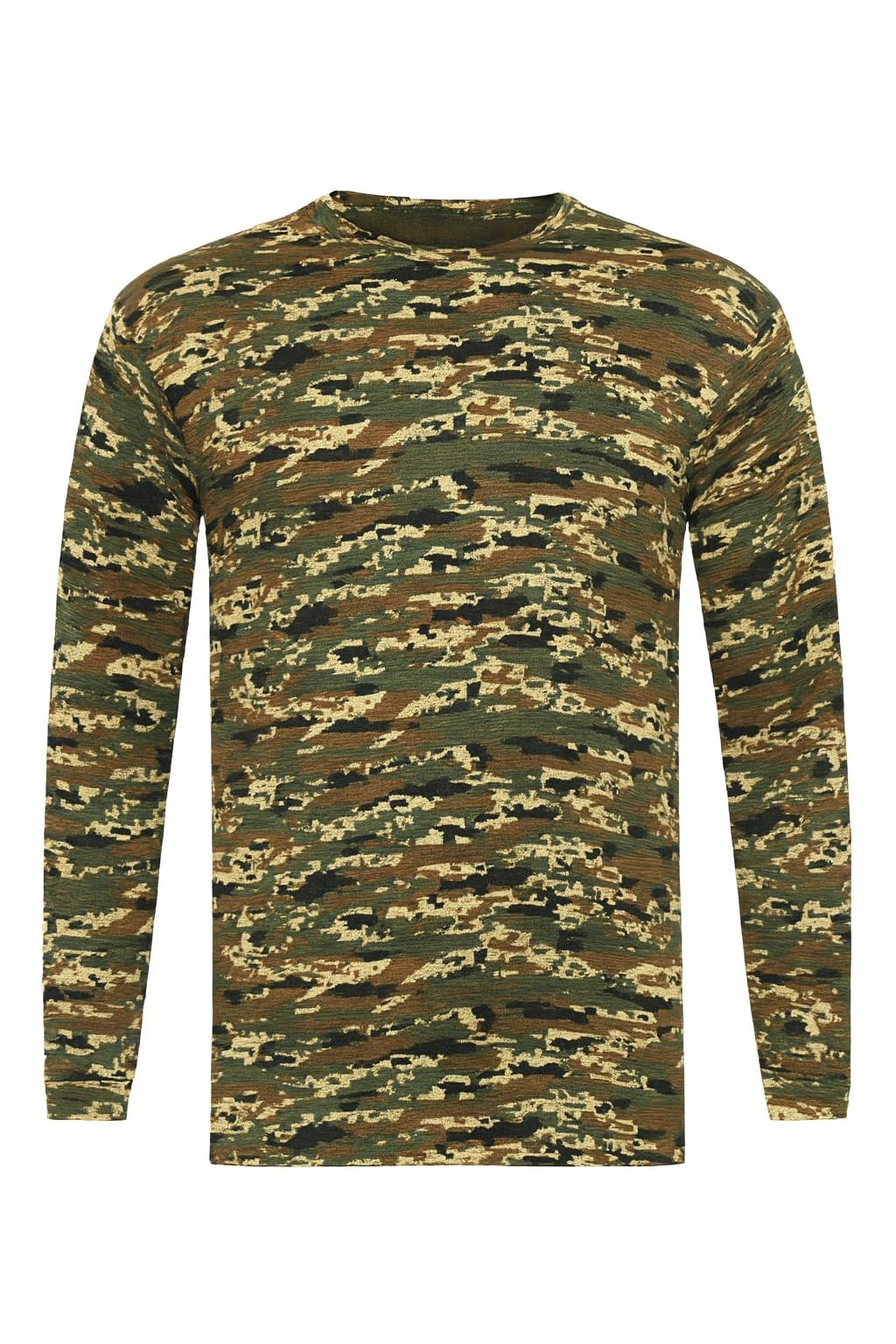 CRPF Tshirt Full Sleeves Military Tshirt CRPF New Pattern Design
