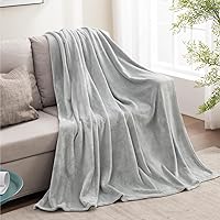 Vista 92 de BEDELITE Fleece Blanket White Throw Blanket for Couch & Bed, Luxury Plush Cozy Fuzzy Blanket 50" x 60", Super Soft Warm Lightweight Throw Blanket
