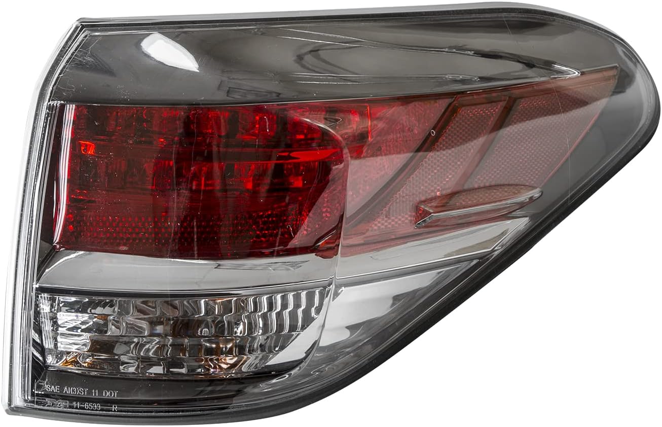 TYC Right Tail Light Assembly Compatible with 2013-2015 Lexus RX350