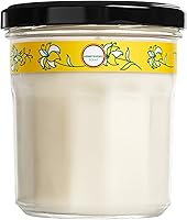 Mrs. Meyer's Honeysuckle Soy Aromatherapy Candle, 35-Hour Burn Time, Essential Oils, Recyclable Glass Jar, 7.2oz
