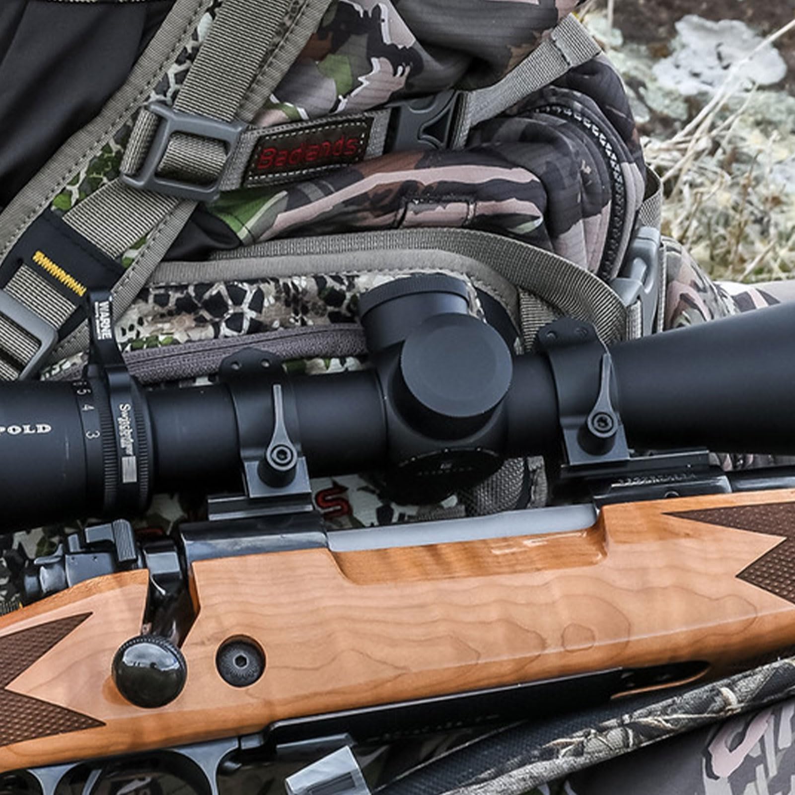 WARNE MAXIMA 30mm QDスコープリング 射撃用　ライフル Amazon.com : WARNE 214LM Maxima Quick Detach Scope Rings, Sintered