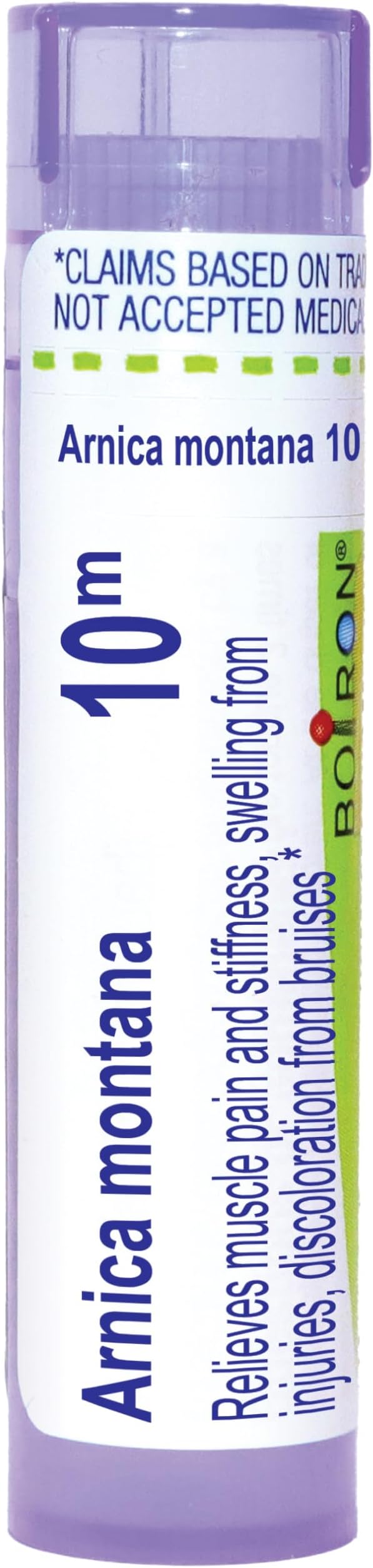 Boiron Arnica Montana 10M for Muscle Pain, Stiffness, Swelling from Injuries & Bruises - 80 Pellets