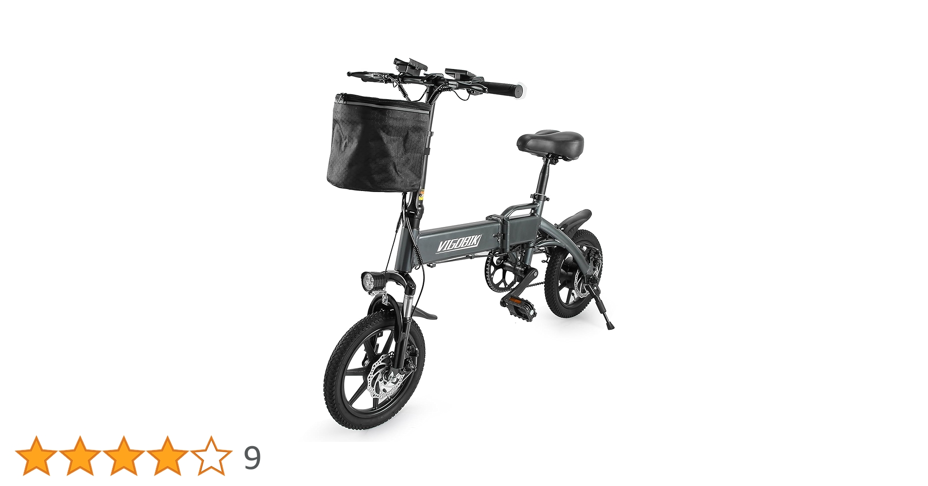 Amazon | 「98％完成品」 電動アシスト自転車 折り畳み自転車 14インチ