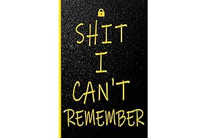 Shit I Can't Remember: Organizer for Passwords An