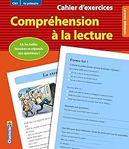 Download Cahier d'exercices Compréhension à la lecture (CM1 4e primaire) (rouge) PDF