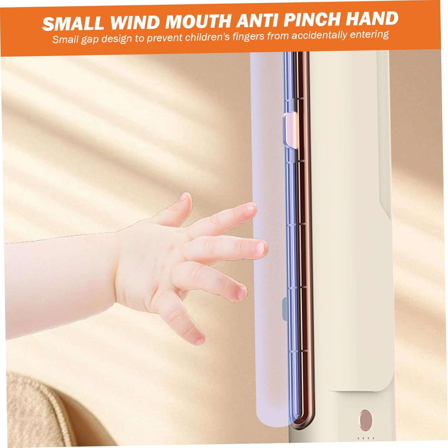 Monitor Fan Wide Adjustable Vent Desktop Fan 1200mAh 5W Bladeless Desk Fan That Blow Cold Air Low Noise Horizontal/Vertical/Hanging Fans Bladeless Fan for Home Office