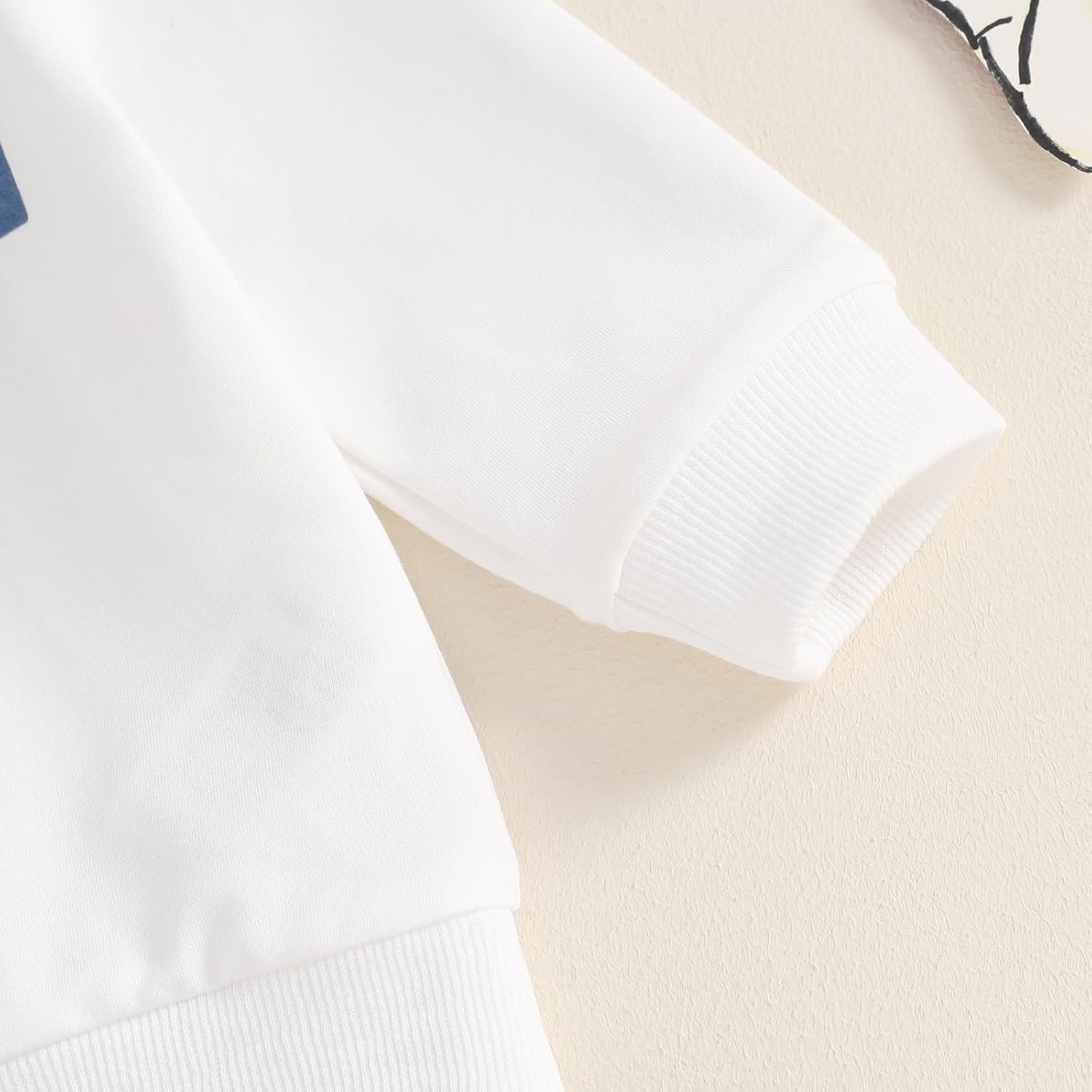 Infant Baby Boy Outfits Football Print Sweatshirt Top with Elastic Pant 2Pcs Toddler Fall Winter Clothes Set - Image 5