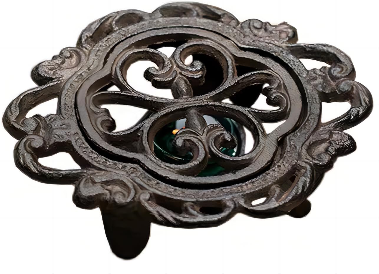 Cast Iron Teapot Warmer, Dish Cups Heater, Heavy Duty and