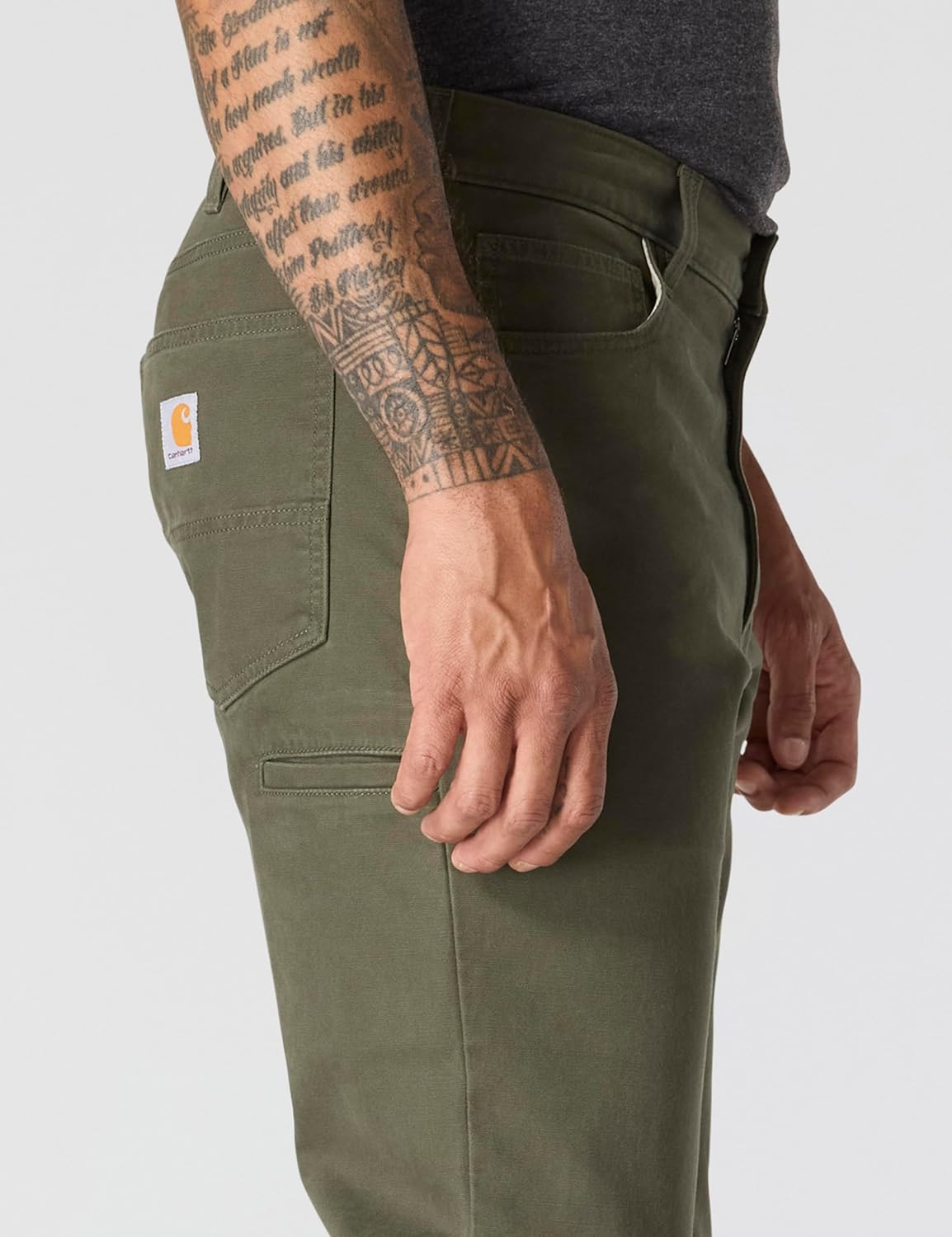 Carhartt Men’s Rugged Flex Relaxed Fit Heavyweight 5-Pocket Jean - Image 5