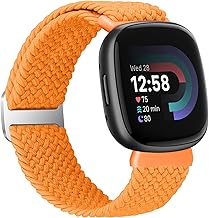 TumCez Cinturino Compatibile con Fitbit Versa 4/Versa 3/Sense 2/Sense Cinturino per Donna Uomo