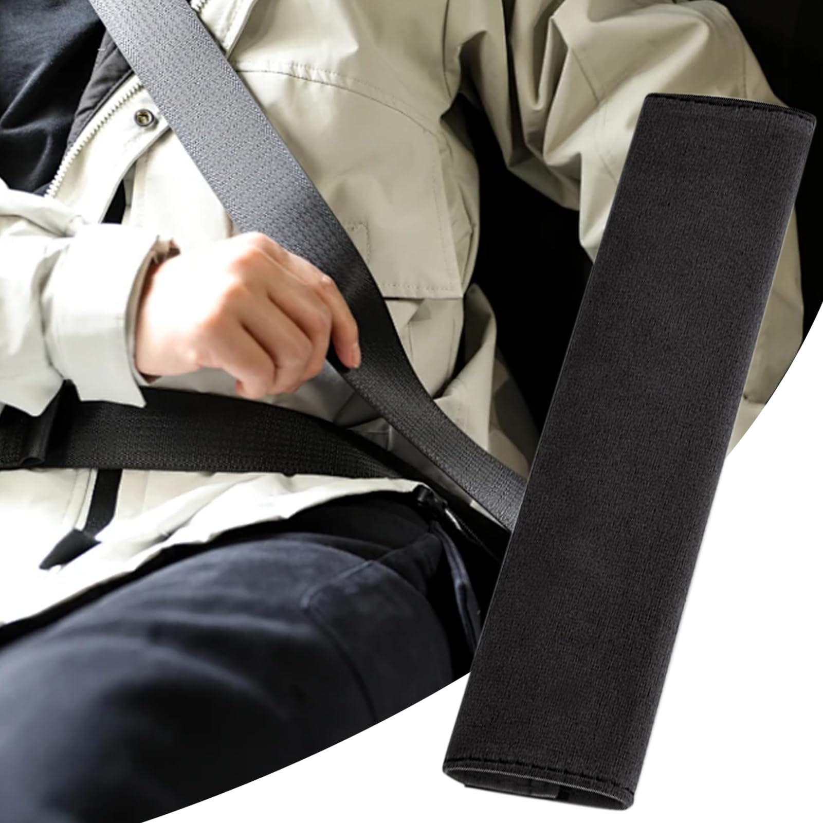 Générique Protège-Épaules pour Ceinture de Sécurité Auto | Protège-Ceinture Auto - Protections Matelassées Confort pour Confort Taxi, Sécurité Camion Et Rembourrage Voyage