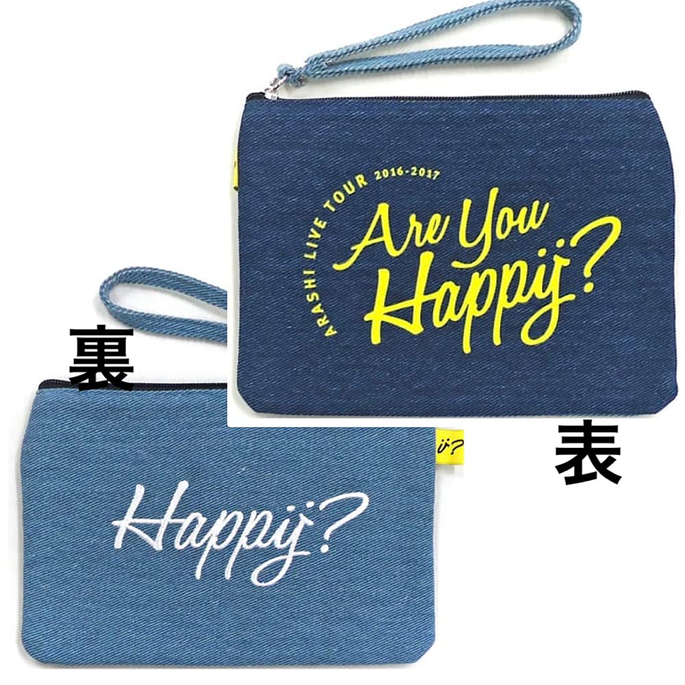 Amazon.co.jp: 嵐 ARASHI Are You Happy? デニム ポーチ 大野智 櫻井翔
