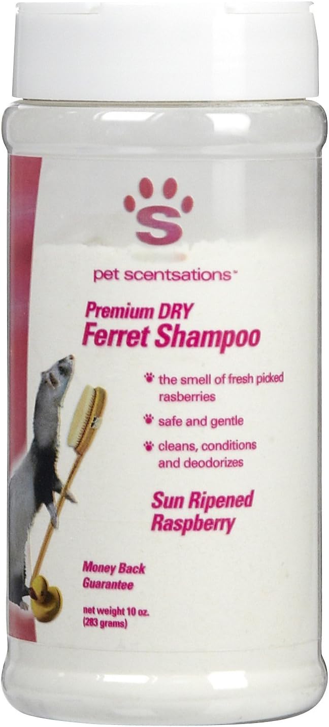 Pet Scentsations Dry Ferret Shampoo Raspberry