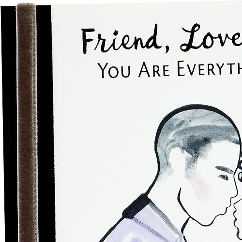 Miniatura 5 de Hallmark Tarjeta del día del padre de caoba para marido o novio (Centro de nuestra familia)