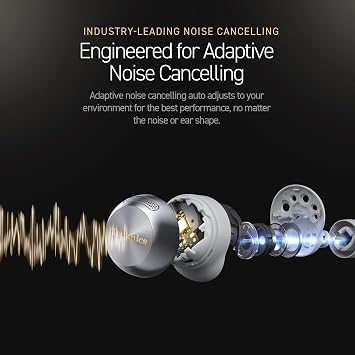 Technics Wireless Earbuds, Noise Cancelling Dolby Atmos Bluetooth Earbuds