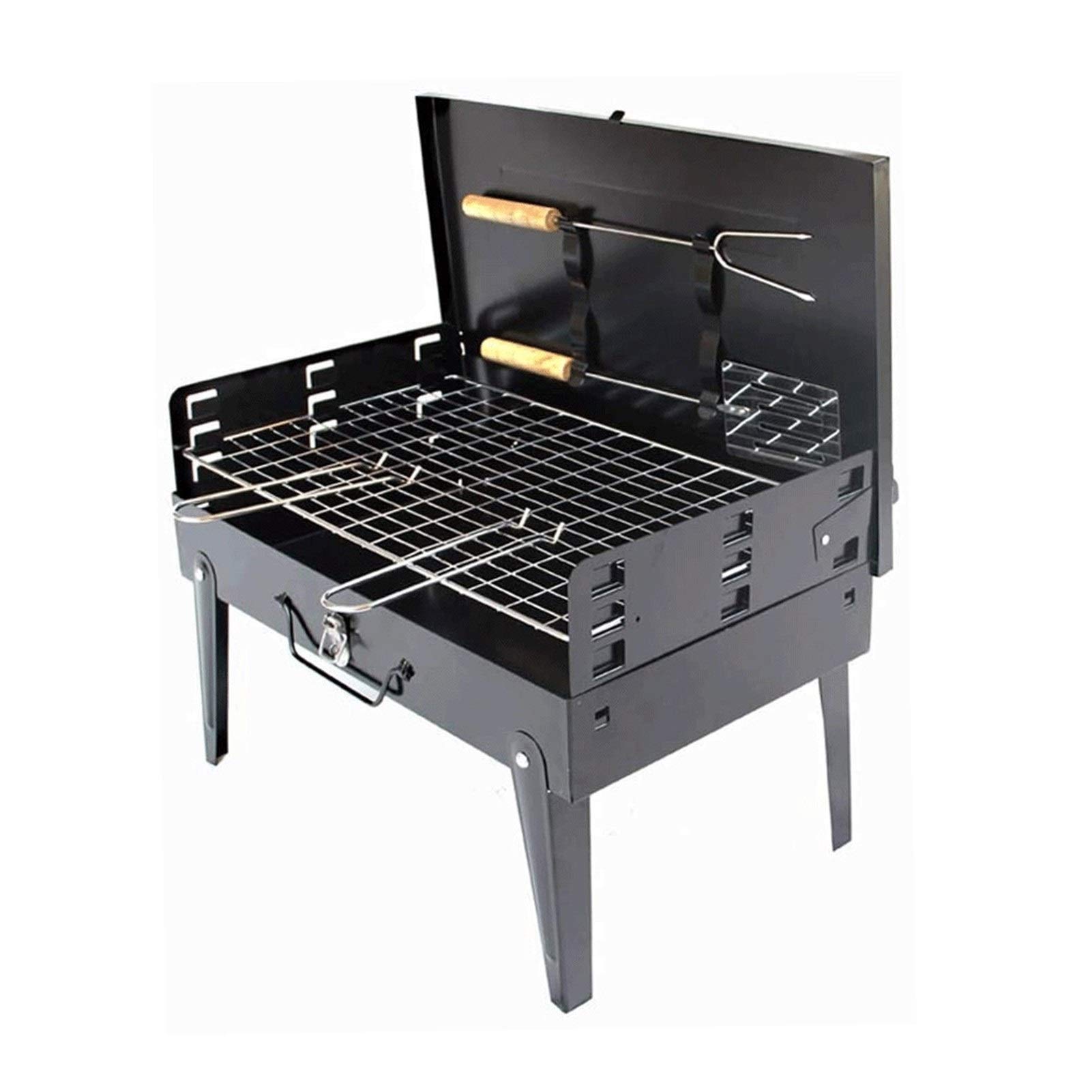 Barbecue au charbon de bois extérieur pliable portable pour loisir