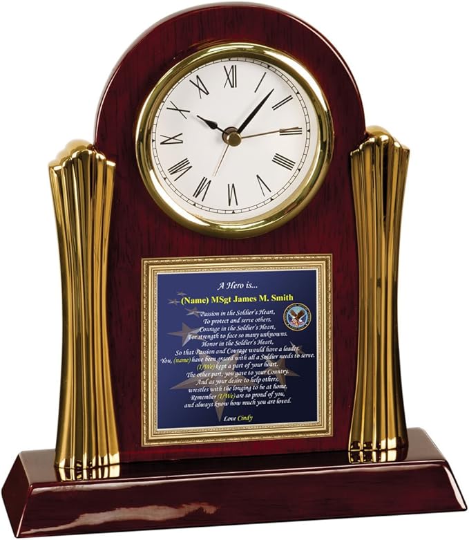 Personalized Veteran Clock