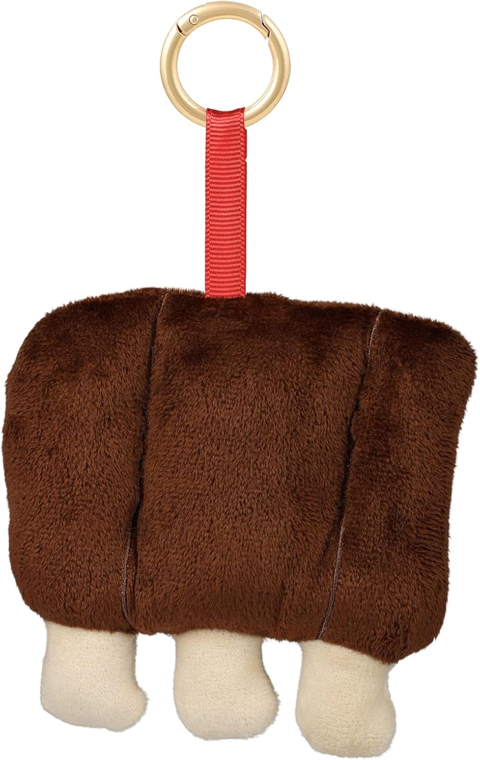FOCO Unisex NFL Team Logo Plush Food Bag Charm Keychain