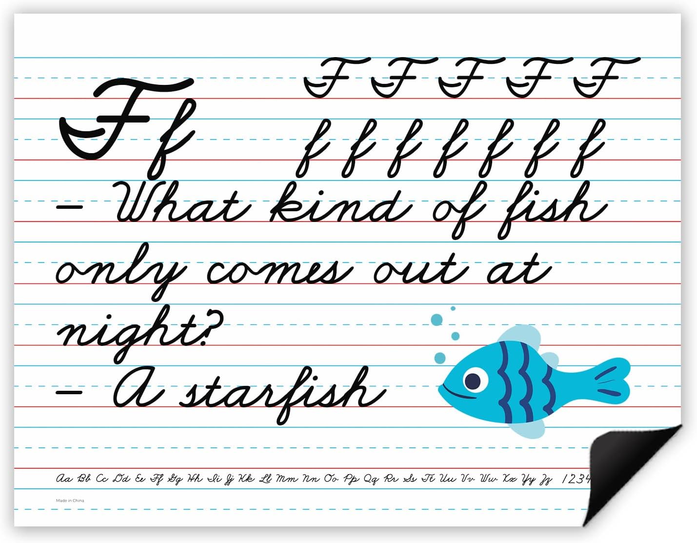 Jumbo Handwriting Paper Lined Paper for Whiteboard