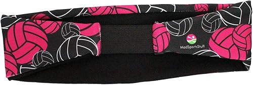Miniatura 3 de MadSportsStuff Crazy Volleyball Headband with Volleyball Logos