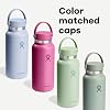HYDRO FLASK - Wide Mouth Water Bottle 946 ml (32 oz) - Vacuum Insulated Stainless Steel Water Bottle with Leak Proof Flex Cap and Powder Coat - Surf