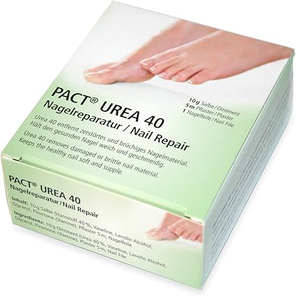 PACT Urea 40 reparador de uñas | para hongos en las uñas | set para hongos en las uñas | para hongos en las uñas