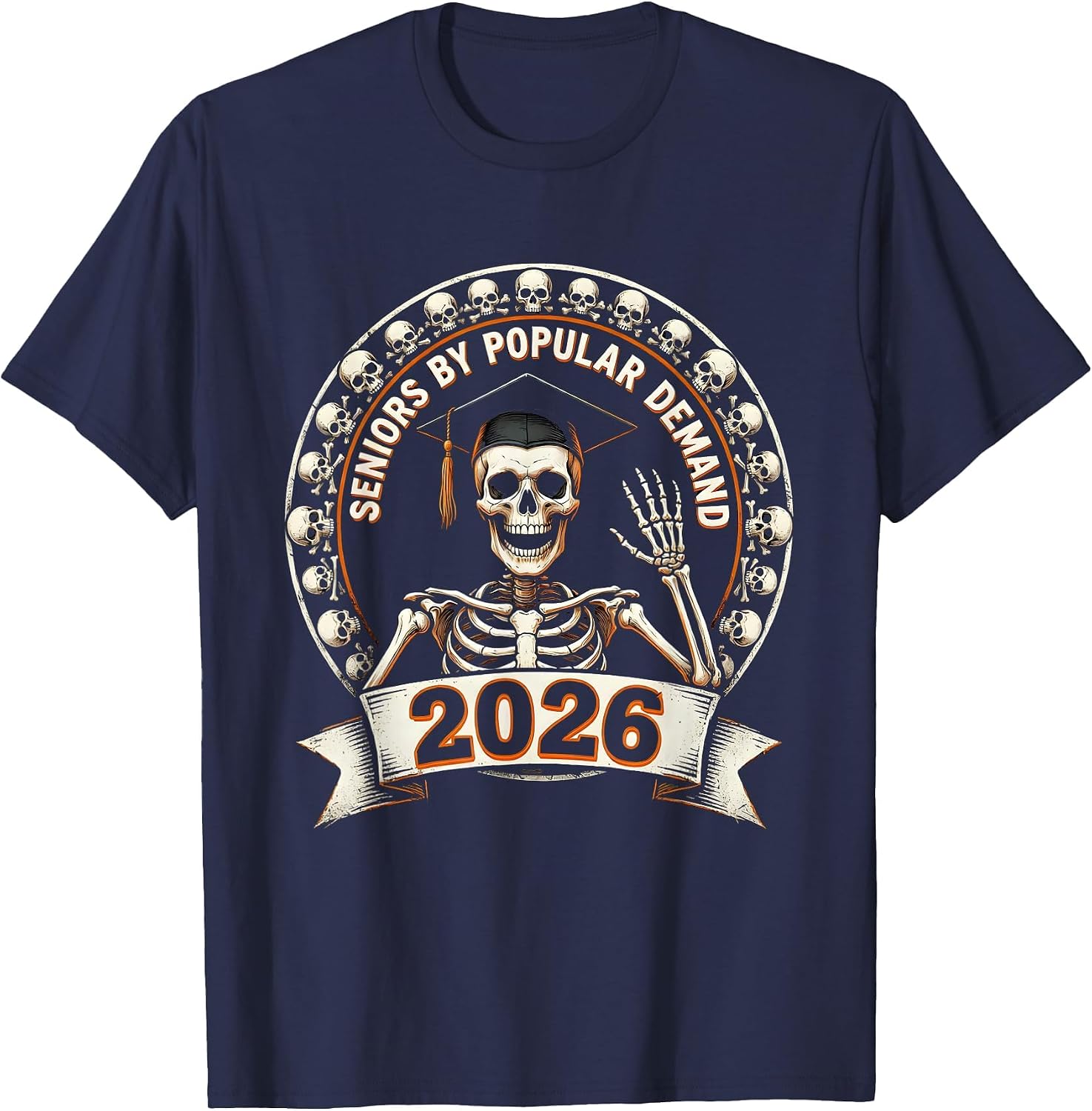Seniors By Popular Demand Class of 2026 Design T-Shirt image 4