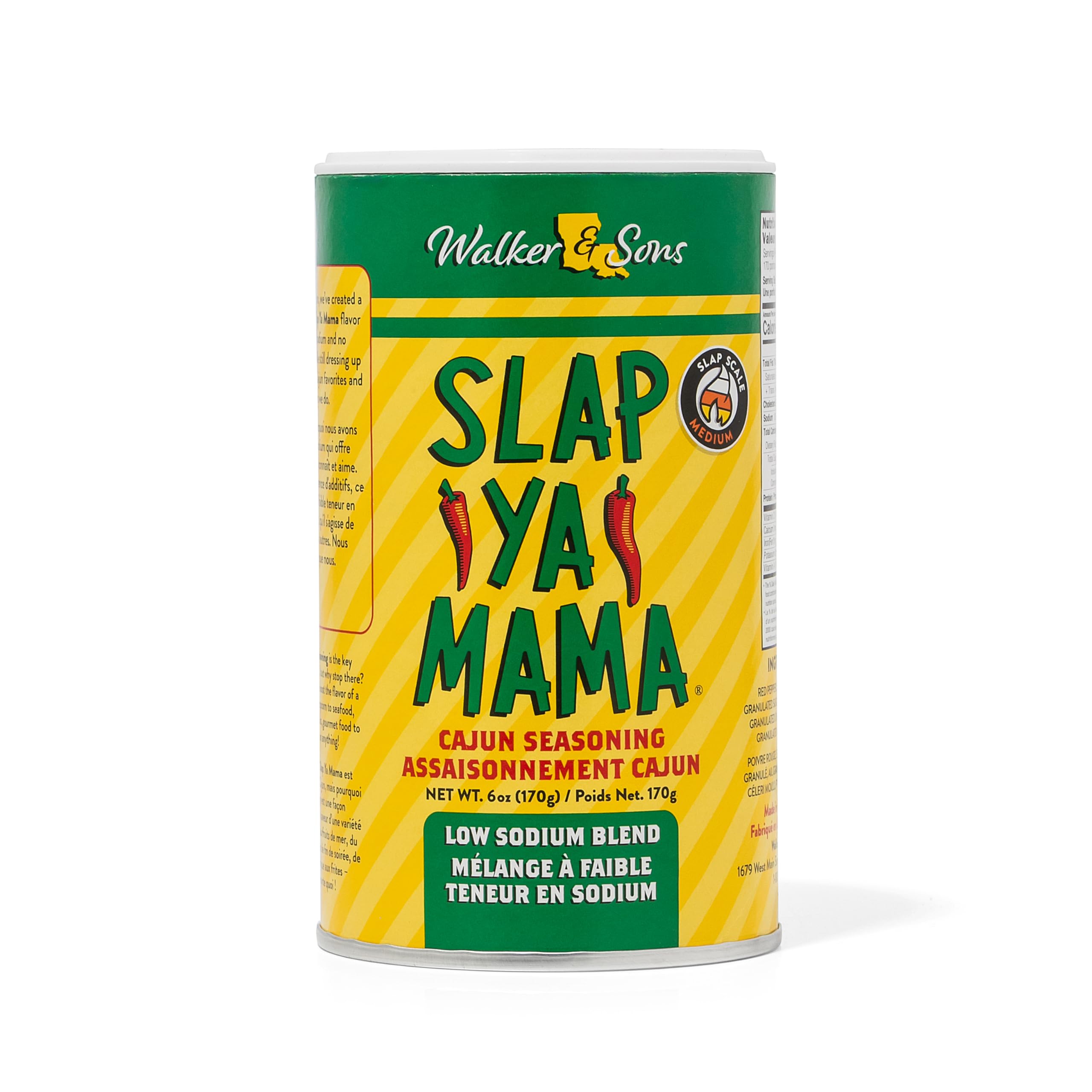 Slap Ya Mama Low Sodium Cajun 3 Pack