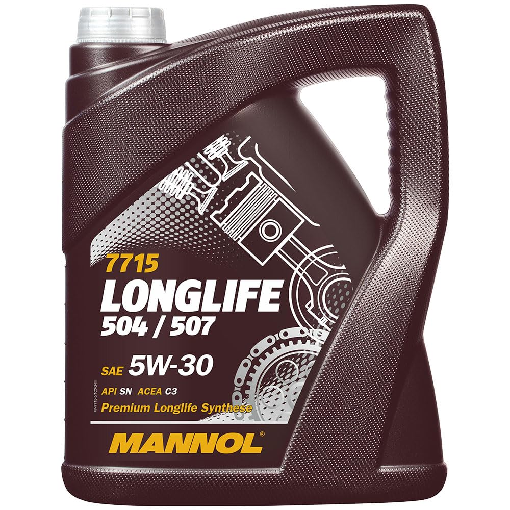 Inspektionspaket Wartungspaket Filterset mit 8 L Motoröl Longlife 5W-30, Ölfilter, Verschlussschraube