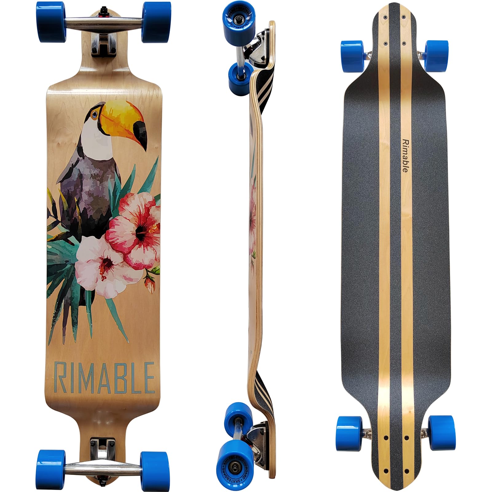 41 Inch Drop Deck Complete Longboard