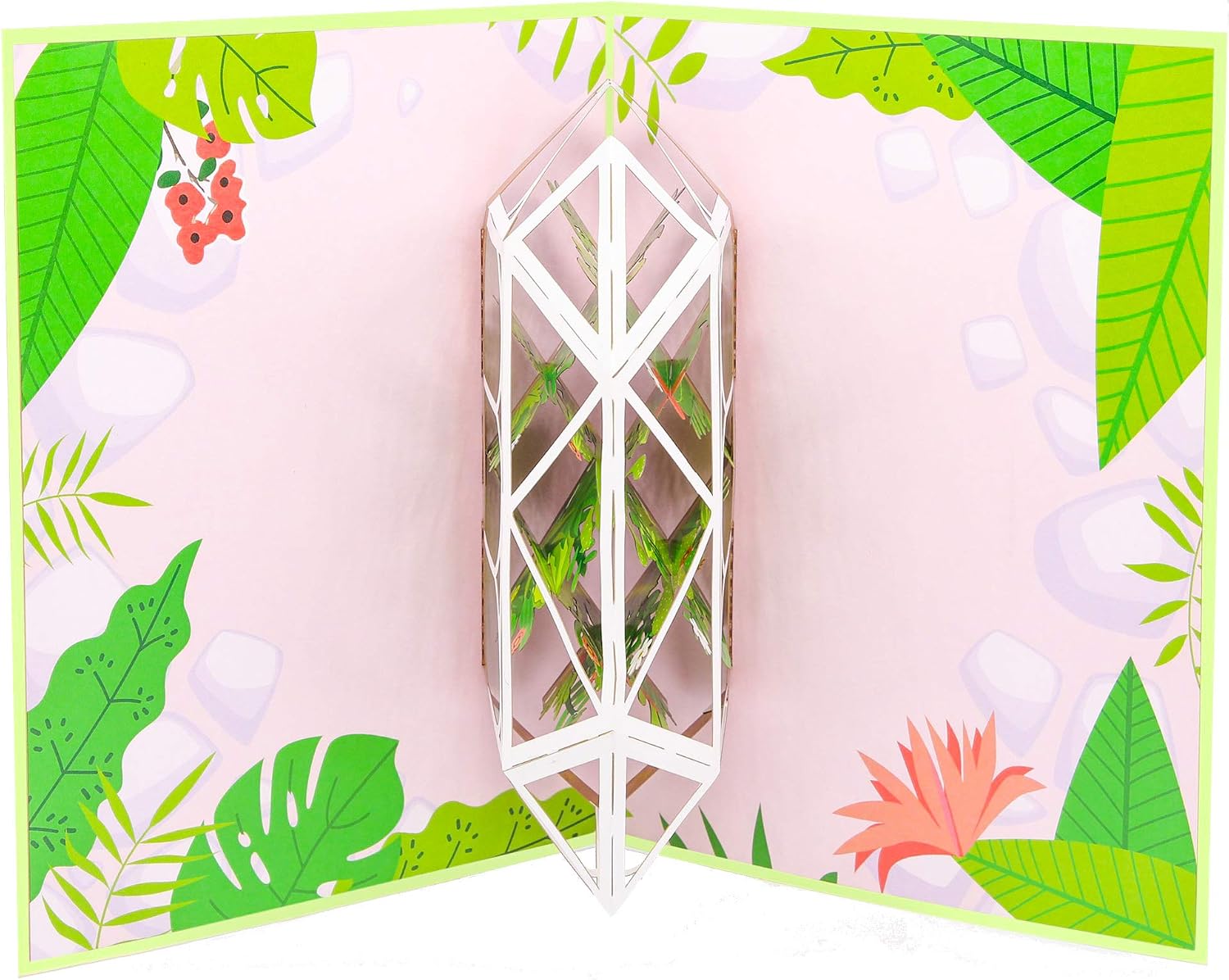 PopLife® Greenhouse Garden 3D Pop Up Card, Mother's Day, Valentine's Day Gift, Surprise for a Gardener - Image 5