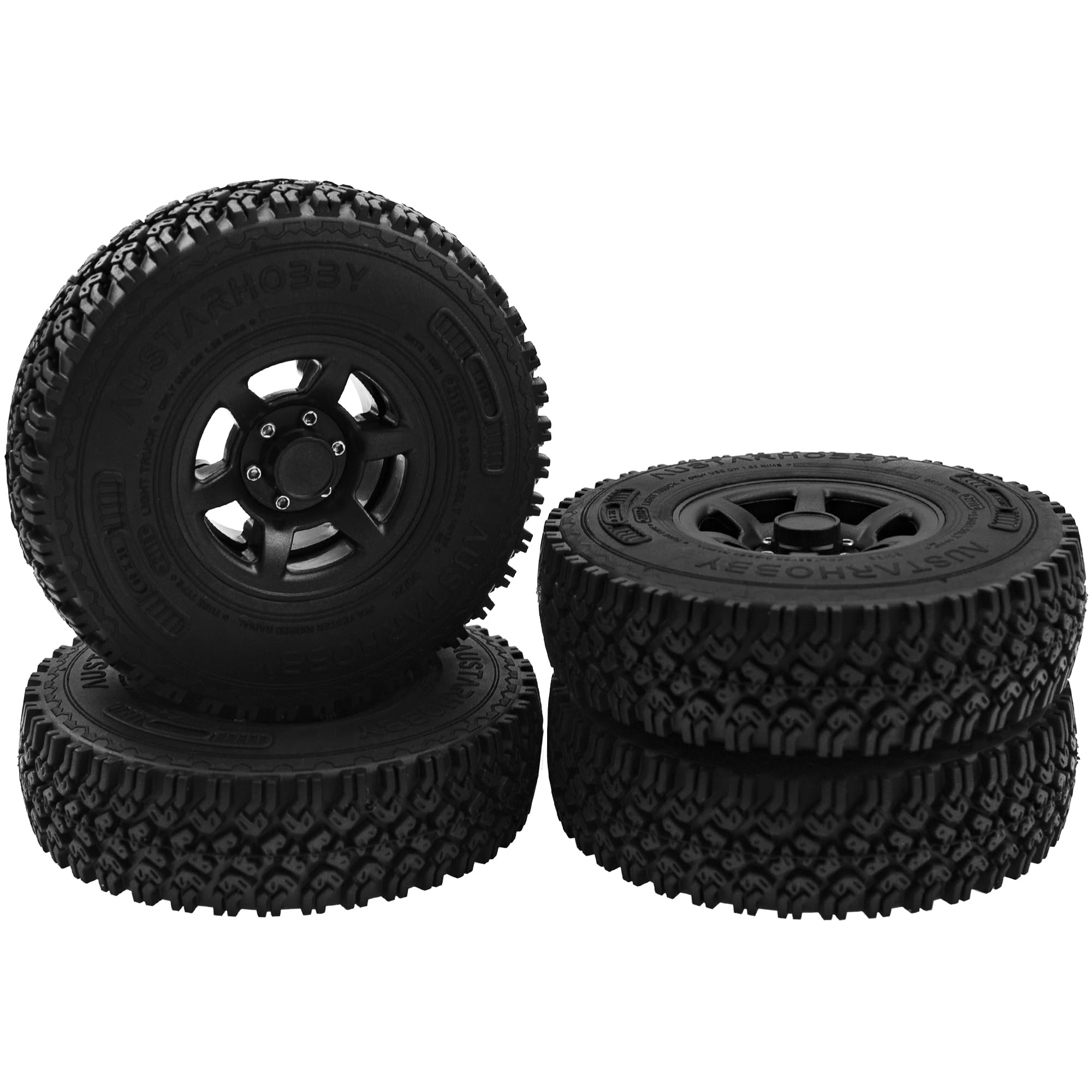 Amazon | HIRCQOO 1.55インチ ビーズロック プラスチックホイールリム