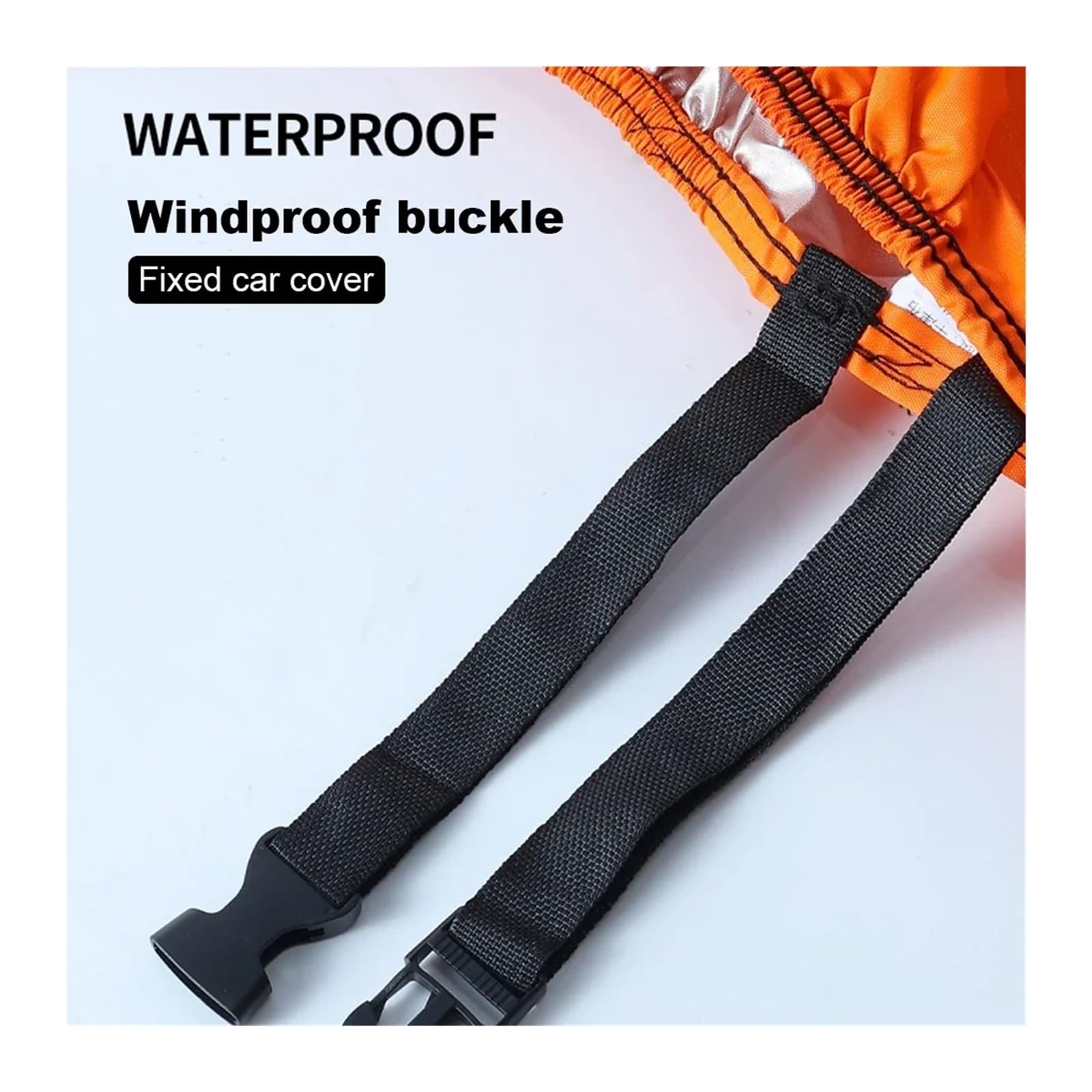 Funda para Motos para Cubierta Impermeable Gruesa De 190T para Motocicleta Protección Universal para Exteriores UV Parasol para Lluvia Y Polvo(L)