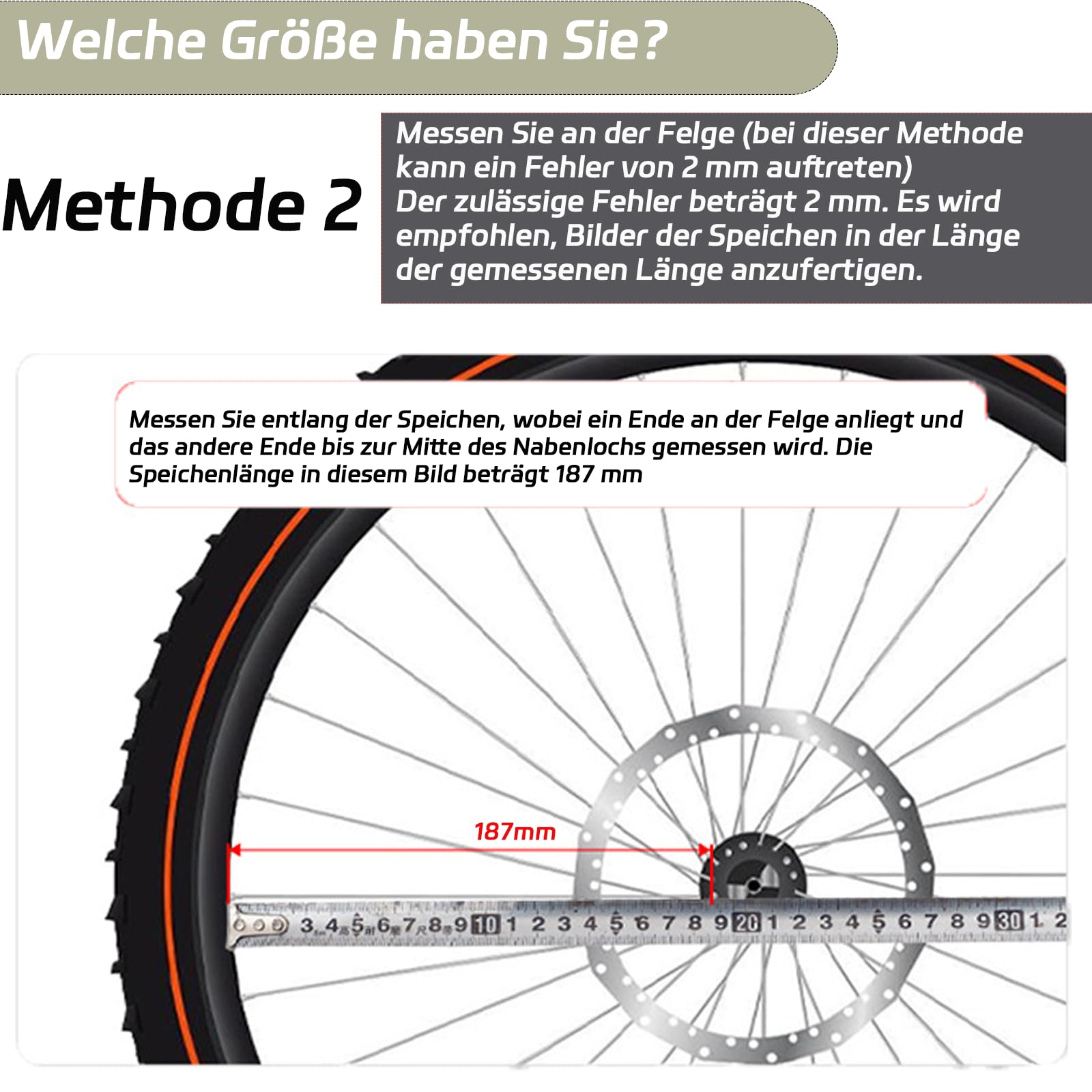 40 sztuk szprych rowerowych ze szprychami rowerowymi, średnica 2 mm, stal nierdzewna, szprychy 14 G/K, do szprych rowerów MTB, rowerów miejskich, downhill i e-bike – srebrne
