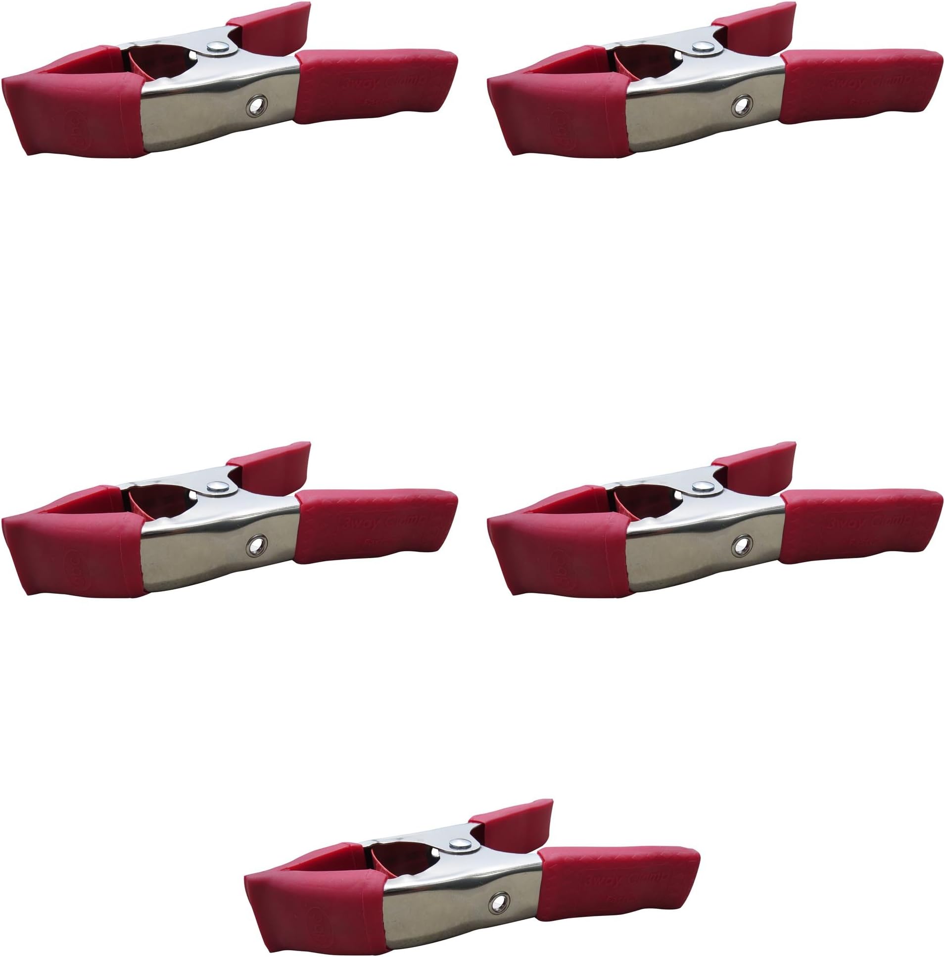 Taytools 10 Pack Spring Edge Band Clamps - 8x5 Inch Molding Clamps For Woodworking