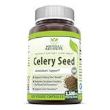 Celery Seed Extract Supplement | 1500 Mg | 120 Veggie Capsules | Non-GMO | Gluten-Free | Made in USA